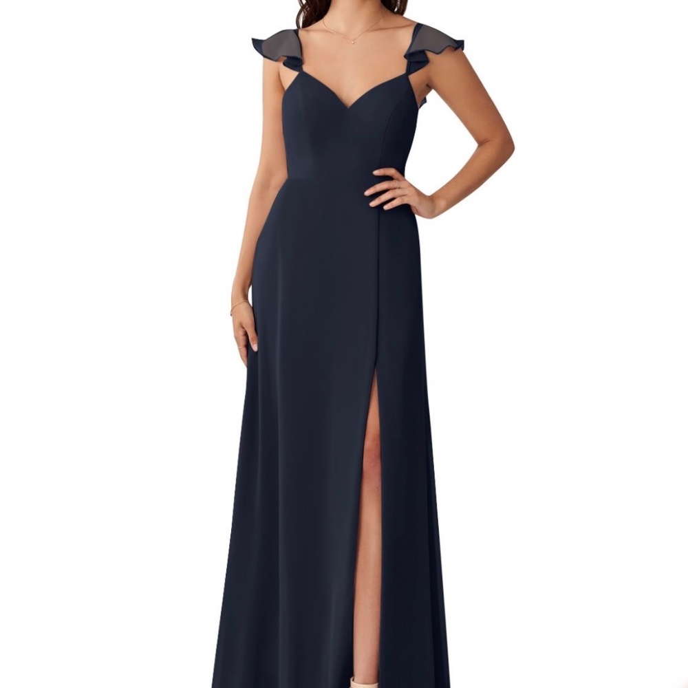 NWT Azazie Bridesmaid Dress - Dark Navy